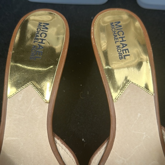 Michael by Michael Kors size 10 leopard print heeled sandal - Picture 4 of 7